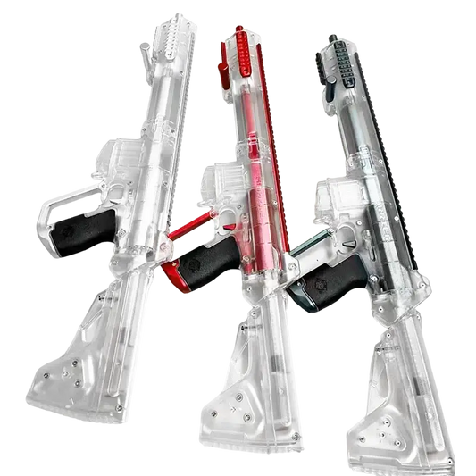 Transparent Worker Harrier Blaster-m416gelblaster-silver-m416gelblaster