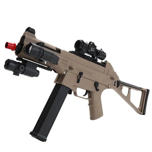 UMP 45 Gel Ball Blaster Tan Color-m416gelblaster-m416gelblaster