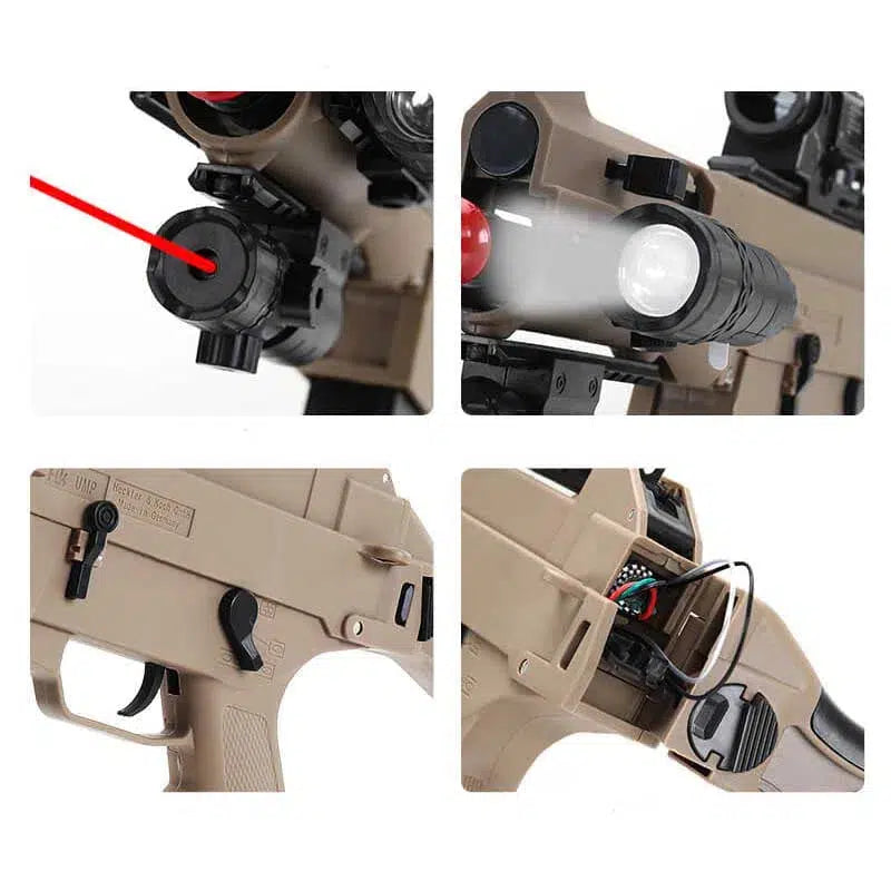 UMP 45 Gel Ball Blaster Tan Color-m416gelblaster-m416gelblaster