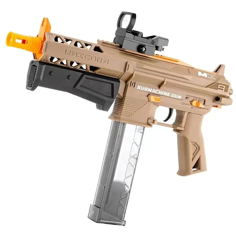 Unicorn MK9 Electric Nylon Gel Blaster Submachine Gun-m416gelblaster-tan-m416gelblaster