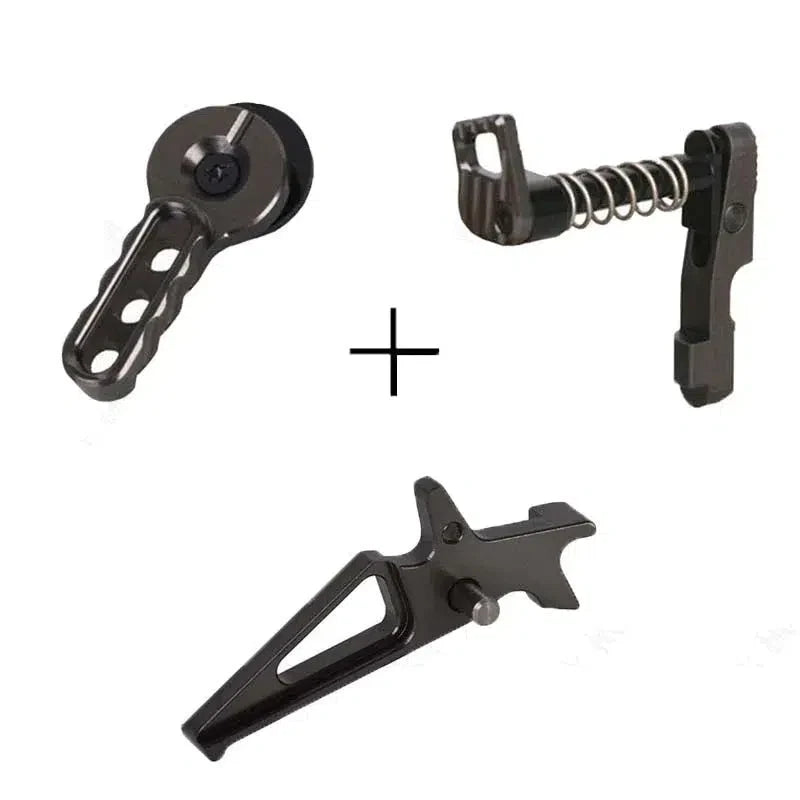 V2 Gearbox Metal Trigger Fire Switch Mag Release Set-m416gelblaster-m416gelblaster