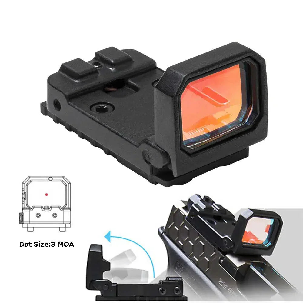 Tactical VISM Flip Up Red Dot Reflex Sight-m416gelblaster-m416gelblaster