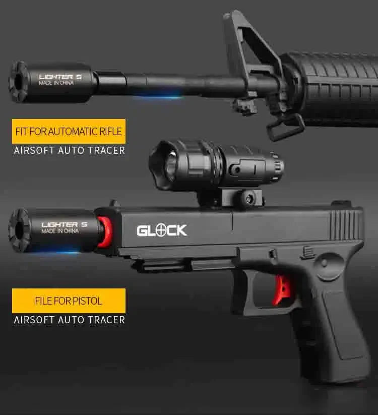 WST Gel Ball Blaster Auto Tracer Silencer-m416gelblaster-m416gelblaster