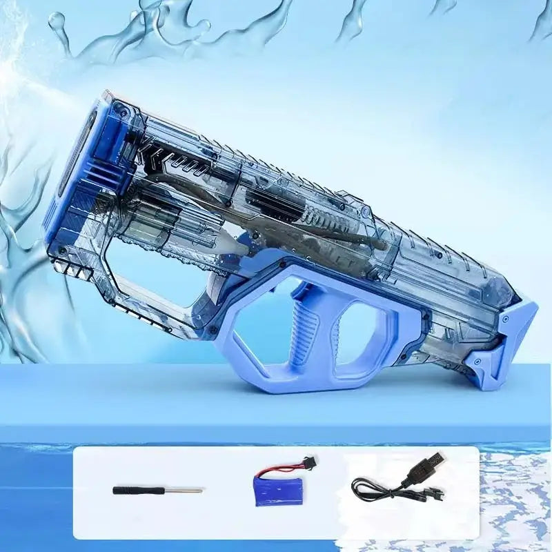 Whale 888 High Power Bullpup Water Squirting Toy Gun-m416gelblaster-blue-m416gelblaster