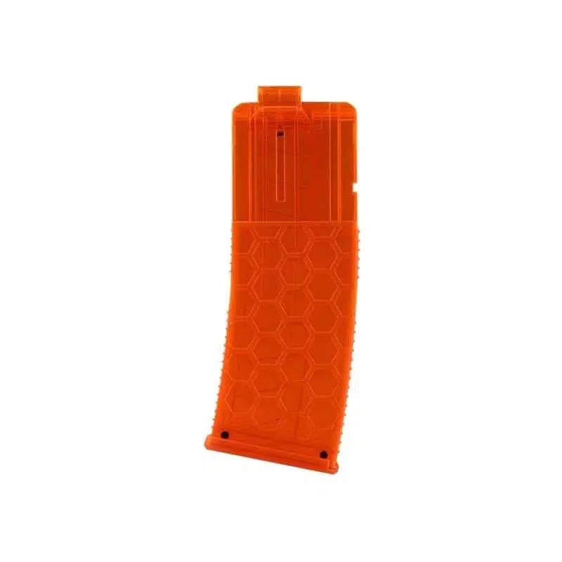 Worker Nerf Full/Half Length 15-Darts Homeycomb Magazine Clip-m416gelblaster-short dart mag-orange-m416gelblaster