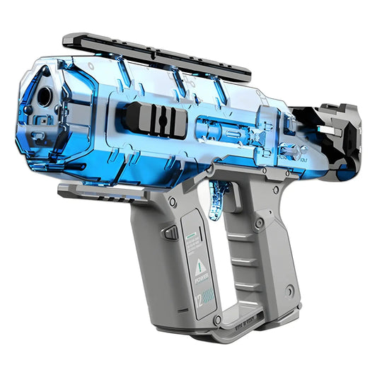 X12 Glow in the Dark Hopper-Fed Electric Orbeez Gun-m416gelblaster-blue-m416gelblaster