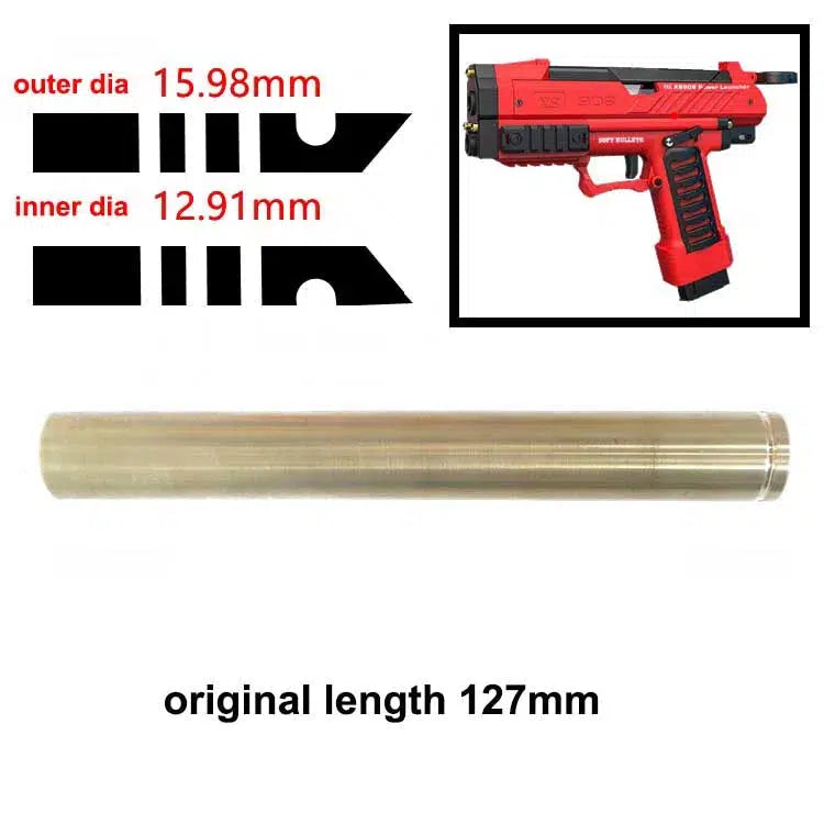 XS-908 Raptor Blaster Upgrade Parts-nerf part-Biu Blaster-127mm barrel-Biu Blaster