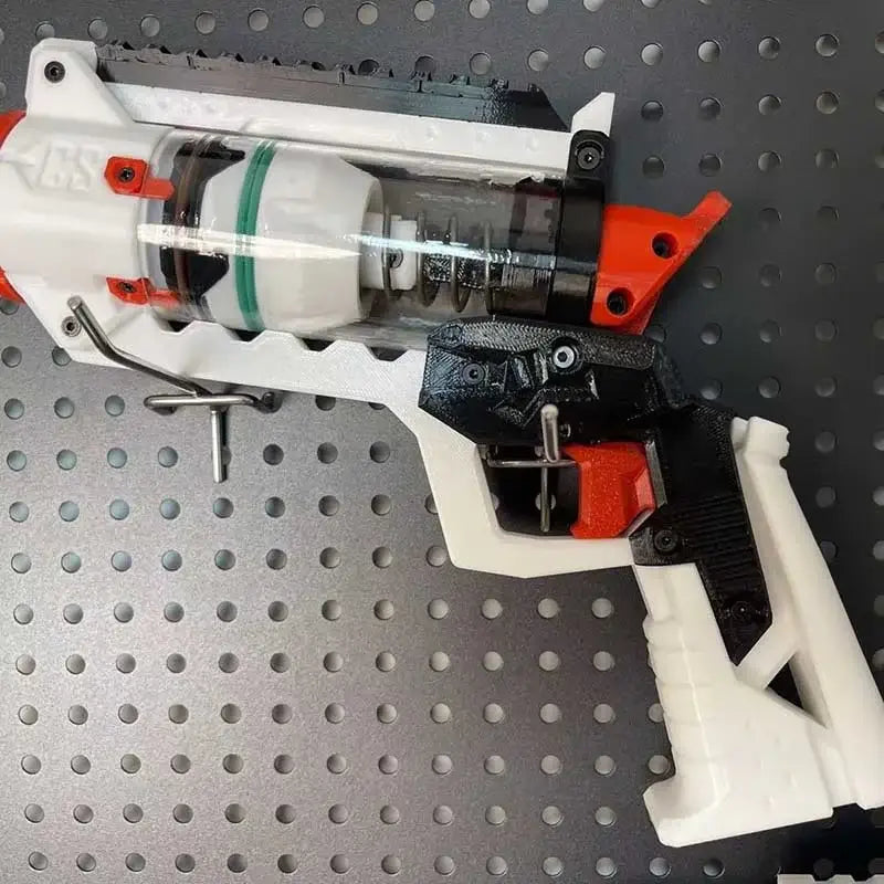 YEHW 5-Barrel Hammer-Prime 3D Printed Homemade Blaster-P320GelBlaster-P320GelBlaster