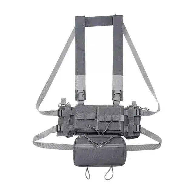 MK3 Modular Micro Fight Chest Rig-玩具/游戏-Biu Blaster-gray-Biu Blaster