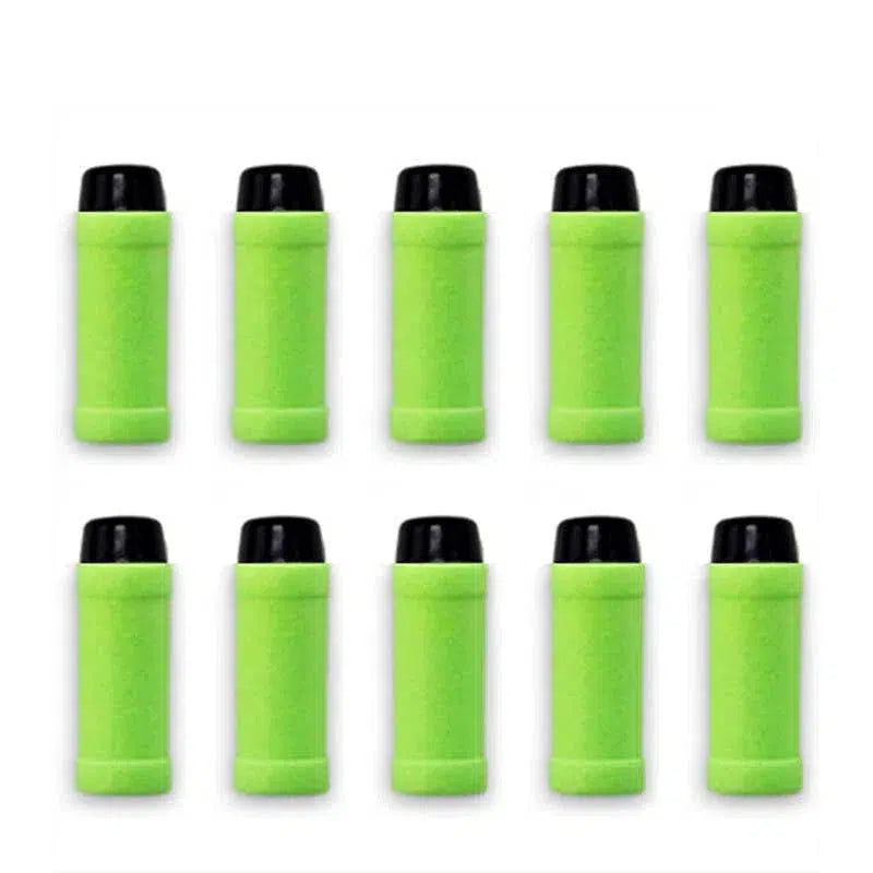 10pcs Half Length Soft Foam Bamboo Darts Green-Biu Blaster-Biu Blaster