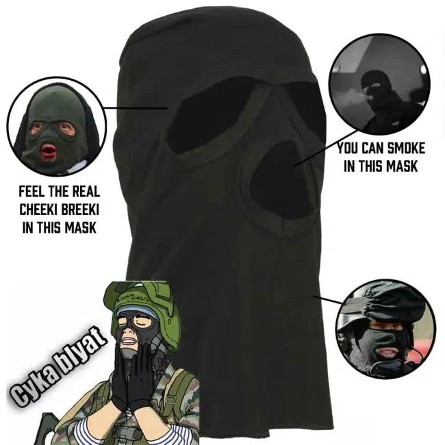 Cyka Blyat Russian Army Balaclava-玩具/游戏-Biu Blaster-Biu Blaster