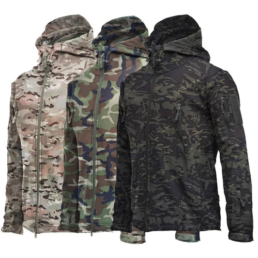 Tactical Soft Shell Military Jacket Men Waterproof Windproof-clothing-m416gelblaster-P320GelBlaster