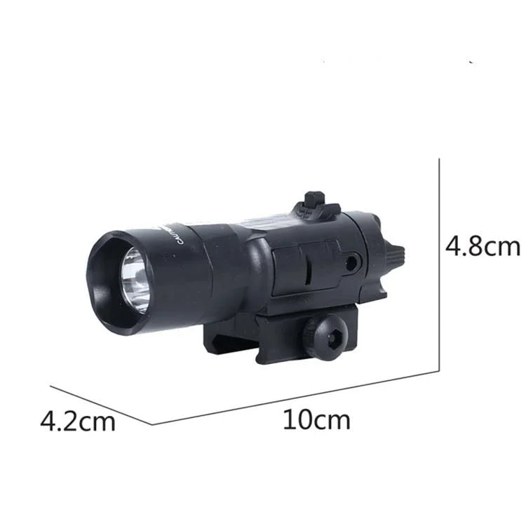 20mm Rail Mount Gel Blaster Toy Gun Flashlight-P320GelBlaster-P320GelBlaster