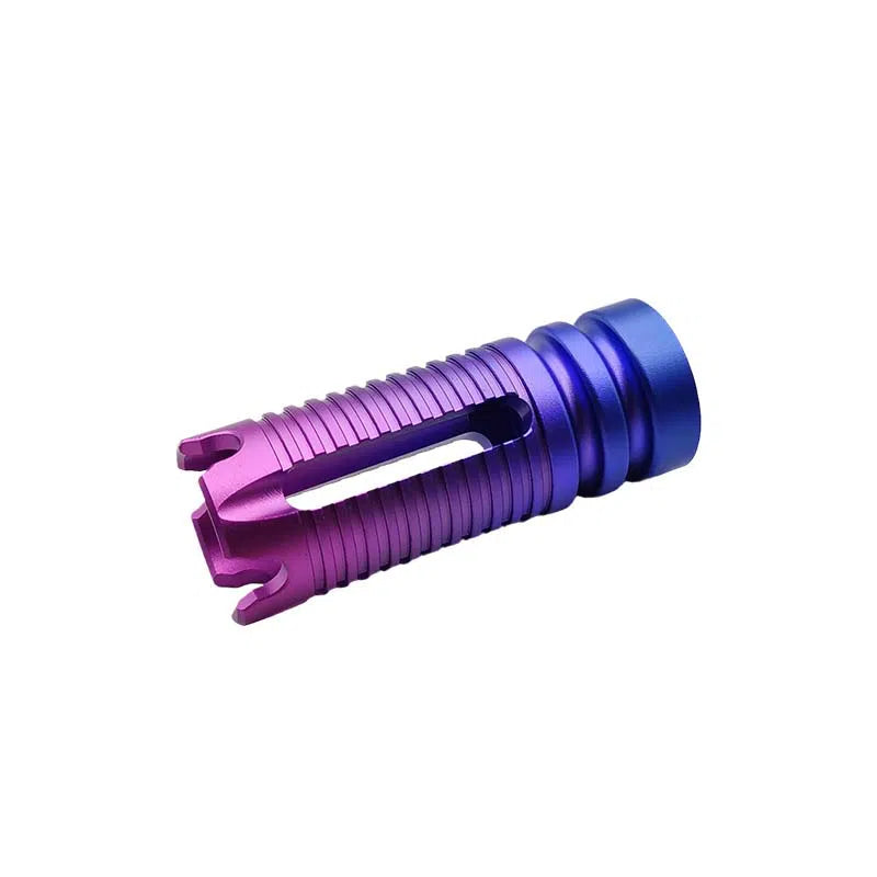 14mm CCW Gradient Color Flash Hiders Muzzle Device-P320GelBlaster-P320GelBlaster