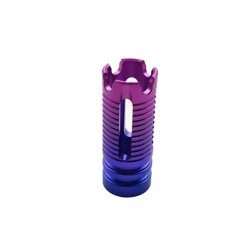 14mm CCW Gradient Color Flash Hiders Muzzle Device-P320GelBlaster-ghost-P320GelBlaster