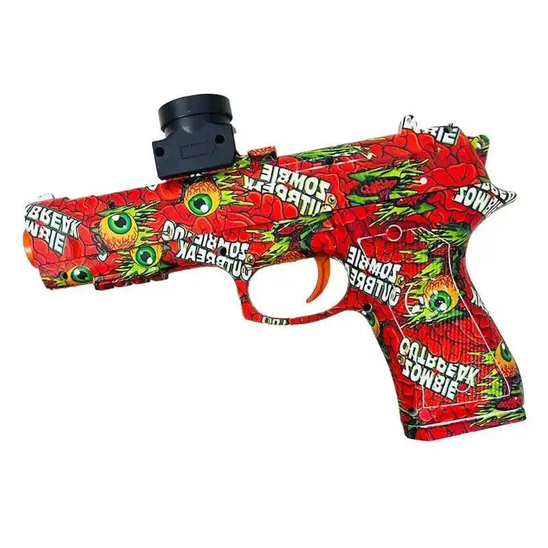 Electric Desert Eagle Water Bomb Gel Ball Blaster-m416gelblaster-red graffiti-P320GelBlaster