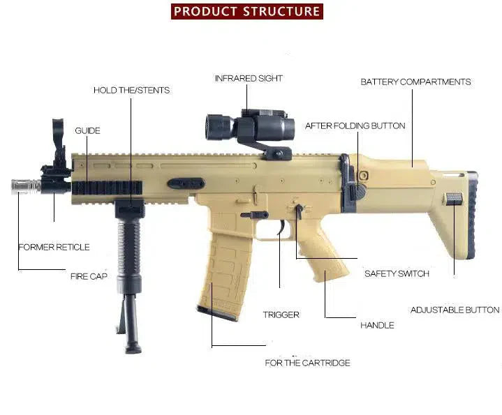 JM Scar V2 Gel Blaster-m416gelblaster-m416gelblaster