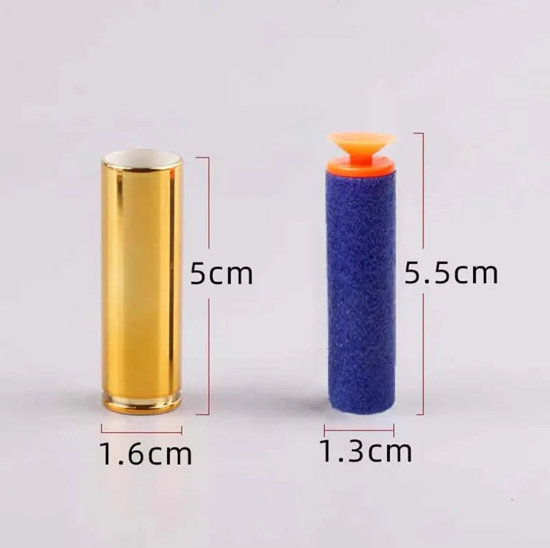 Electric Auto Shell Ejection PDW Foam Blaster-m416gelblaster-extra 10pcs shells with 10pcs darts-P320GelBlaster