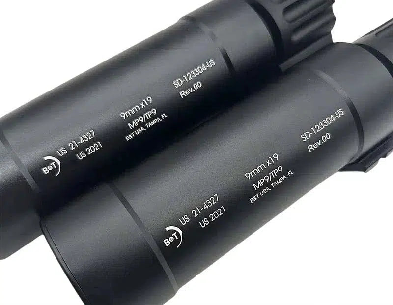 Lehui MP9 RBS QD Metal Suppressor-m416gelblaster-m416gelblaster