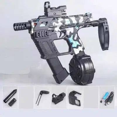 Lehui Keltec CP33 Electric Gel Blaster Orbeez Gun-m416gelblaster-blue-m416gelblaster