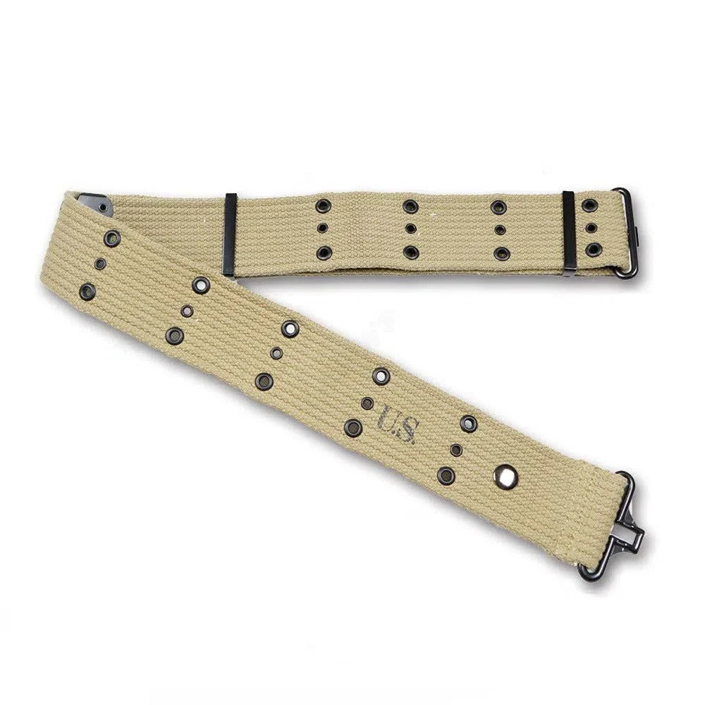 M1936 Belt Khaki Three-eye S Belt Marine Corps Army Belt-clothing-Biu Blaster-Uenel