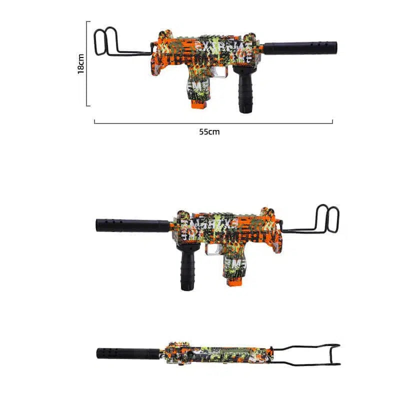 Electric Automatic Graffiti Mini UZI Orbeez Gun-m416gelblaster-m416gelblaster