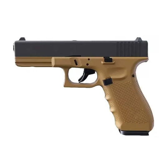 MLF G17 Shell Ejecting Full Blowback Stroke Laser Gun-P320GelBlaster-tan-P320GelBlaster