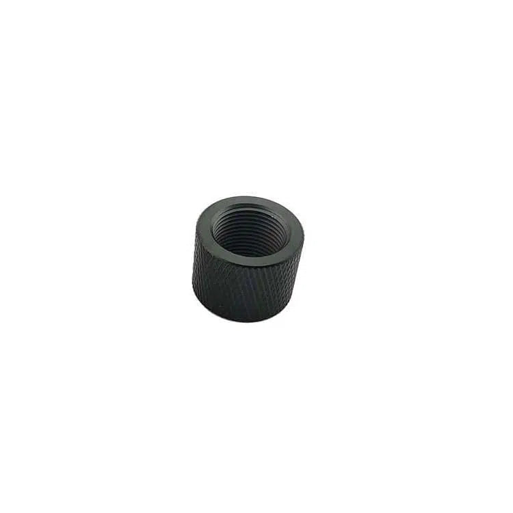 14mm CCW Metal Thread Protector Cap Black/Orange Color-P320GelBlaster-black-P320GelBlaster