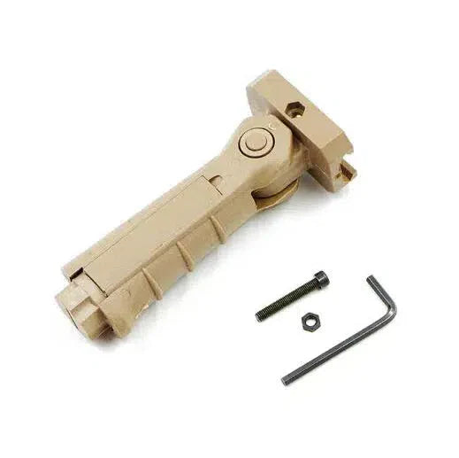 Tactical Foldable 5 Position UTG Foregrip-m416gelblaster-tan-m416gelblaster