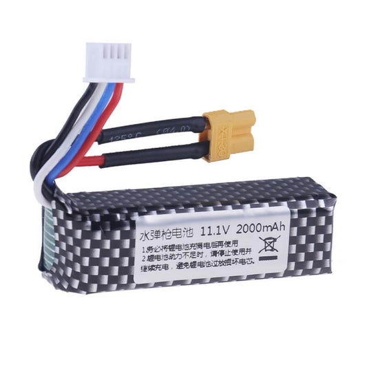 11.1v XT30 Plug 2000mah Lipo Battery-P320GelBlaster-A-P320GelBlaster